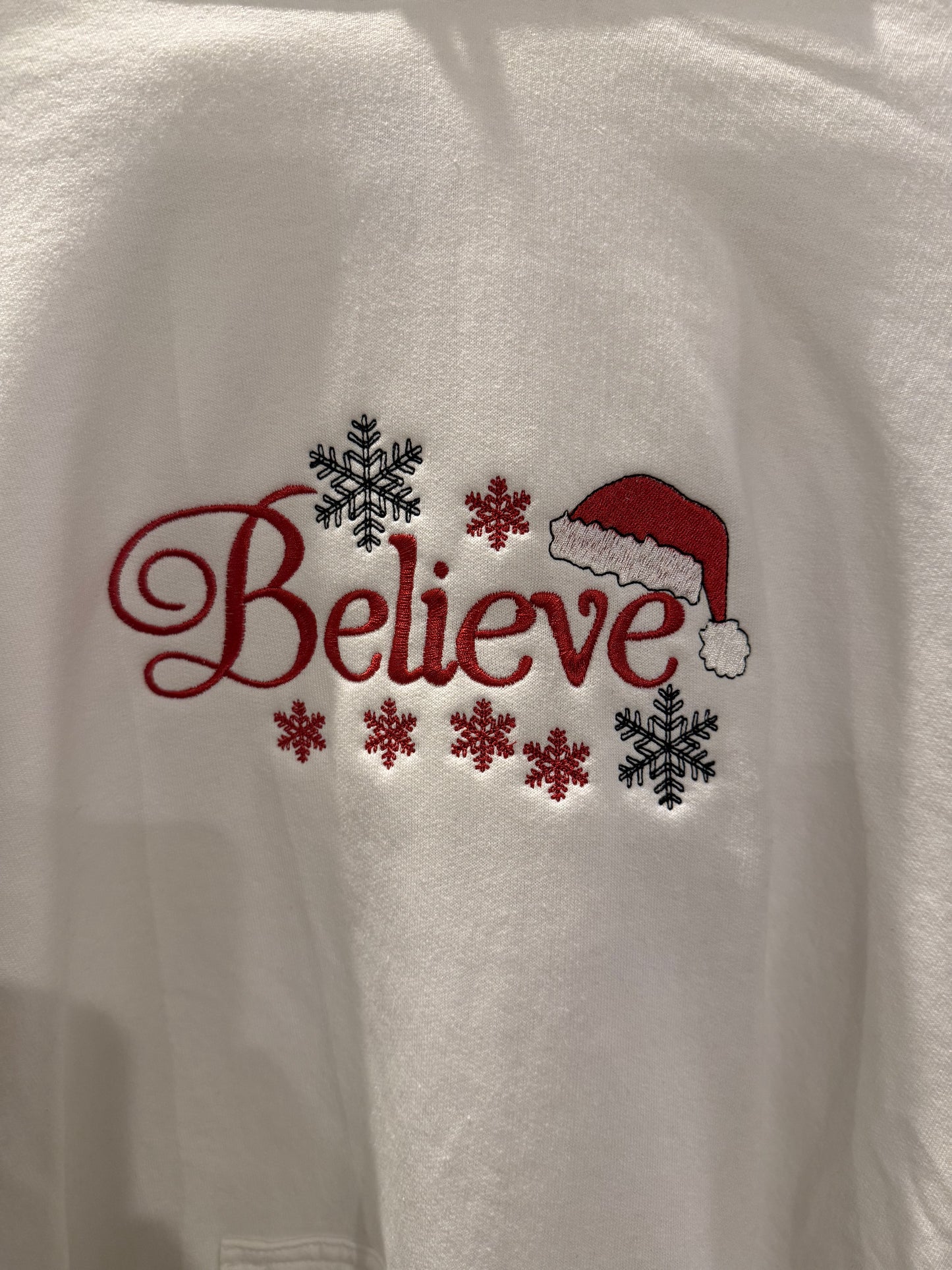 Embroidered Holiday Hoodies & Crewnecks